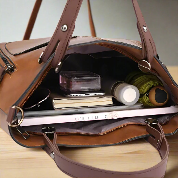 Eleese | Schultertasche aus Leder