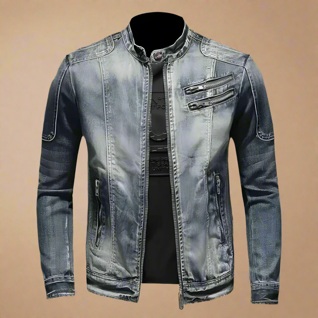 Ali - retro denim jacket for men