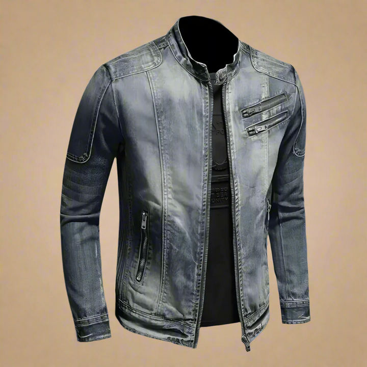 Ali - retro denim jacket for men