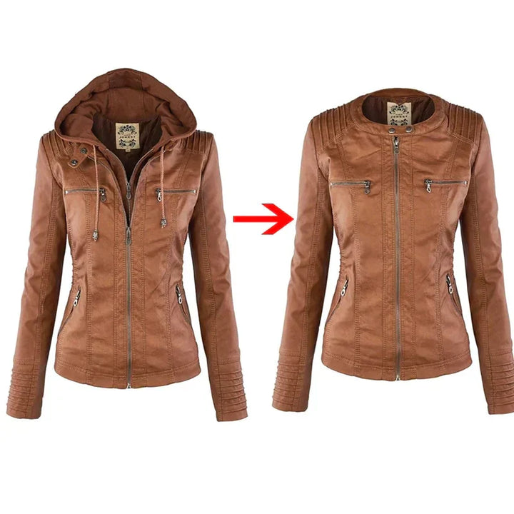 Molly - Stylische Lederjacke