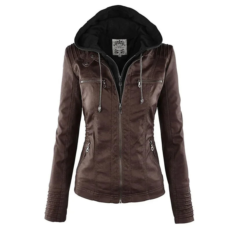 Molly - Stylische Lederjacke