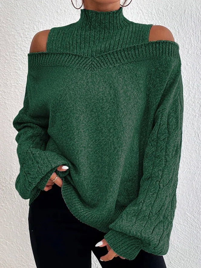 Jacky - Schulterfreier Pullover